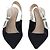 Décolleté Slingback Christian Dior in pelle nera Auth 196738M Nero - vista 2