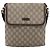 Borsa a tracolla GUCCI GG Supreme PVC Beige Gold 223666 Auth 200916 D'oro - vista 13