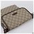 Borsa a tracolla GUCCI GG Supreme PVC Beige Gold 223666 Auth 200916 D'oro - vista 6