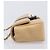 Sac à épaule Mini Matelassé avec chaîne CHANEL Cuir Agneau Beige Or CC Auth 198755SAM Doré - vue 5
