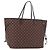 Borsa Tote LOUIS VUITTON Damier Ebene Neverfull GM N51106 LV Auth fm5448V