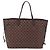 Borsa Tote LOUIS VUITTON Damier Ebene Neverfull GM N51106 LV Auth fm5448V - vista 2