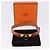 Hermès Bracciale HERMES Rival Double Tour Pelle Rossa Oro Auth ka5905M Rosso D'oro - vista 11