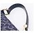 Céline Borsa a mano CELINE C Saluki Canvas Navy Gold Tone Auth 200184 Blu navy - vista 8