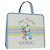 GUCCI GG Supreme Children's PVC Peter Rabbit White Blue 605614 Auth 196593SAM Light blue
