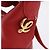 Borsa a mano LOEWE in pelle 2way rossa e oro autentica 195246A Rosso D'oro - vista 20