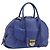 Borsa a mano Salvatore Ferragamo in pelle 2way blu tono oro Auth 200138A