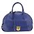 Borsa a mano Salvatore Ferragamo in pelle 2way blu tono oro Auth 200138A - vista 13