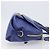 Borsa a mano Salvatore Ferragamo in pelle 2way blu tono oro Auth 200138A - vista 3