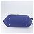 Borsa a mano Salvatore Ferragamo in pelle 2way blu tono oro Auth 200138A - vista 5
