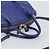 Borsa a mano Salvatore Ferragamo in pelle 2way blu tono oro Auth 200138A - vista 7