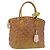 LOUIS VUITTON Monogram Bouclette Lockit Hand Bag Gris M40601 LV Auth 197648A Grigio