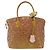 LOUIS VUITTON Monogram Bouclette Lockit Hand Bag Gris M40601 LV Auth 197648A Grigio - vista 13