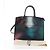 Borsa a mano LOUIS VUITTON City Steamer MM in pelle nera e argento LV Auth 195902SM Nero - vista 12