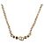 Collana Christian Dior Metallo Tono Oro Auth 197923