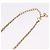 Collana Christian Dior Metallo Tono Oro Auth 197923 - vista 11