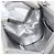 CHANEL Pochette a spalla con catena in pelle Matelassé Silver CC Auth 197202A Argento - vista 21