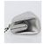 CHANEL Pochette a spalla con catena in pelle Matelassé Silver CC Auth 197202A Argento - vista 4