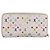 LOUIS VUITTON Monogram Multicolor Zippy Wallet White M60241 LV Auth BA15336 Bianco - vista 2
