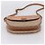 Céline Borsa a tracolla CELINE Macadam Canvas PVC Beige Gold Auth ki6798V D'oro - vista 5
