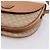 Céline Borsa a tracolla CELINE Macadam Canvas PVC Beige Gold Auth ki6798V D'oro - vista 9