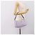 Borsa a tracolla PRADA Nylon Lavende Silver Auth 199116A Argento Lavanda - vista 23