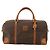 Céline Borsa Boston CELINE Macadam Canvas PVC Leather Brown Gold Auth BA15139 Marrone D'oro - vista 13