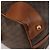 Céline Borsa Boston CELINE Macadam Canvas PVC Leather Brown Gold Auth BA15139 Marrone D'oro - vista 17