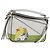 LOEWE Studio Ghibli Puzzle Bag mini Pelle 2way Ivory Gold Auth 197518SM D'oro Crudo
