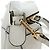 LOEWE Studio Ghibli Puzzle Bag mini Pelle 2way Ivory Gold Auth 197518SM D'oro Crudo - vista 21