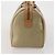 Céline Borsa Boston CELINE Macadam Canvas PVC Beige Gold Auth 197482A D'oro - vista 4