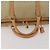 Céline Borsa Boston CELINE Macadam Canvas PVC Beige Gold Auth 197482A D'oro - vista 7