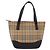 Borsa a mano BURBERRY Nova Check Canvas Beige Auth 199610 - vista 13