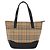 Borsa a mano BURBERRY Nova Check Canvas Beige Auth 199610 - vista 2