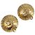 Orecchini CHANEL Metallo Tono Oro CC Auth 198848V