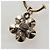 CHANEL Pierce Metal Champagne Gold CC Auth 198815M D'oro - vista 13