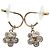 CHANEL Pierce Metal Champagne Gold CC Auth 198815M D'oro - vista 2