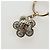 CHANEL Pierce Metal Champagne Gold CC Auth 198815M D'oro - vista 3