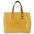 Borsa a mano LOUIS VUITTON Monogram Vernis Reade PM Beige M91144 LV Auth BA15116 - vista 13