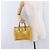 Borsa a mano LOUIS VUITTON Monogram Vernis Reade PM Beige M91144 LV Auth BA15116 - vista 23