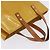 Borsa a mano LOUIS VUITTON Monogram Vernis Reade PM Beige M91144 LV Auth BA15116 - vista 7