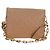 LOUIS VUITTON Monogram Emboss Kussan PM Shoulder Bag Taupe M21263 Auth 195912V