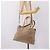 Borsa Tote Miu Miu in Pelle 2 vie Beige Oro Auth 199139V D'oro - vista 28