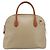 Céline Borsa a mano CELINE Macadam Canvas PVC Beige Gold Auth 197827 D'oro - vista 13
