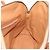 Céline Borsa a mano CELINE Macadam Canvas PVC Beige Gold Auth 197827 D'oro - vista 18