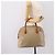 Céline Borsa a mano CELINE Macadam Canvas PVC Beige Gold Auth 197827 D'oro - vista 22