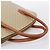 Céline Borsa a mano CELINE Macadam Canvas PVC Beige Gold Auth 197827 D'oro - vista 7