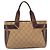 Borsa a mano GUCCI GG Canvas Orange Silver 73984 Auth 200247 Argento Arancione - vista 2
