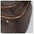 Céline Borsa a mano CELINE Macadam Canvas PVC Leather Brown Gold Auth 197642 Marrone D'oro - vista 8