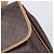 Céline Borsa a mano CELINE Macadam Canvas PVC Leather Brown Gold Auth 197642 Marrone D'oro - vista 9